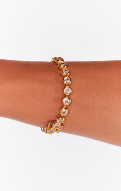 Bracha Brentwood Tennis Bracelet ~ Gold