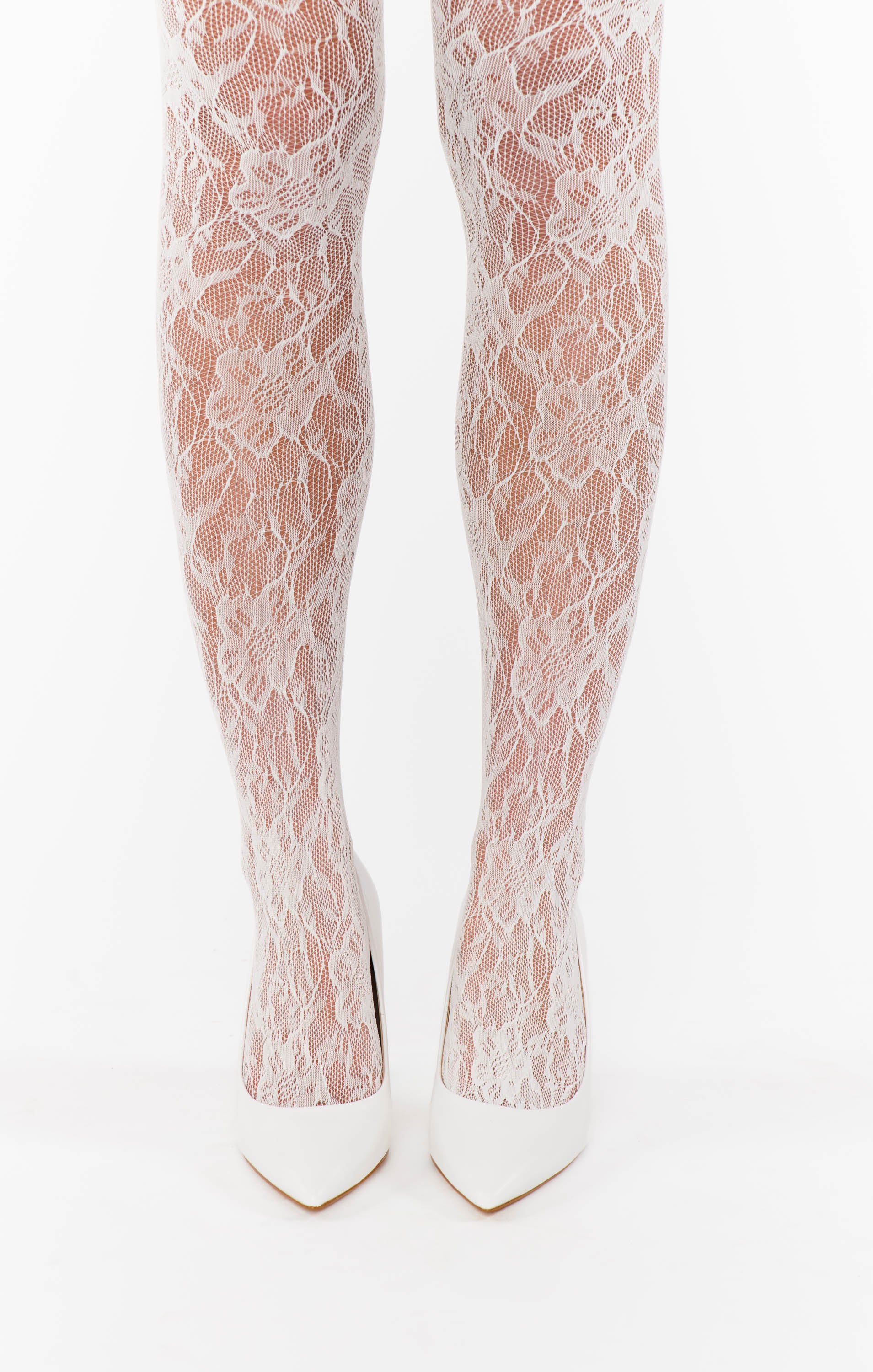 Petit Moments Lace Tights ~ White Show Me Your Mumu Petit Moments Lace Tights ~ White Show Me Your Mumu