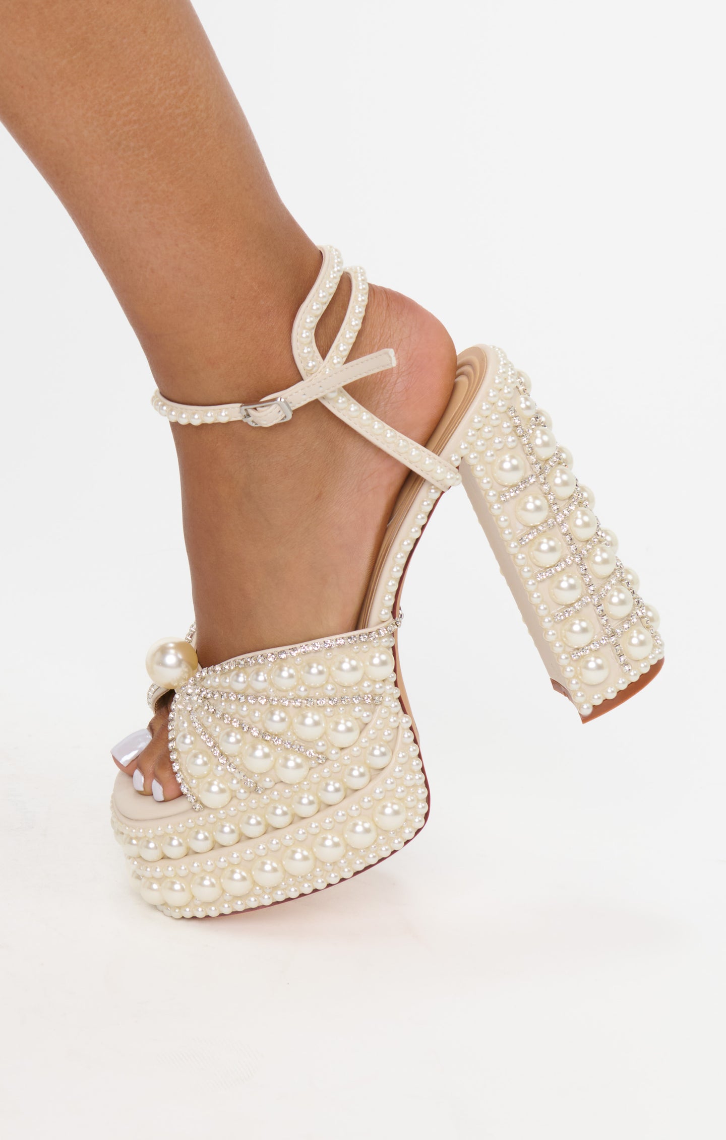 ♡Yourelia♡ Azalea Wang Astrella Heel ~ White – Show Me Your Mumu