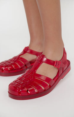 Melissa Possession Jelly Sandal ~ Red