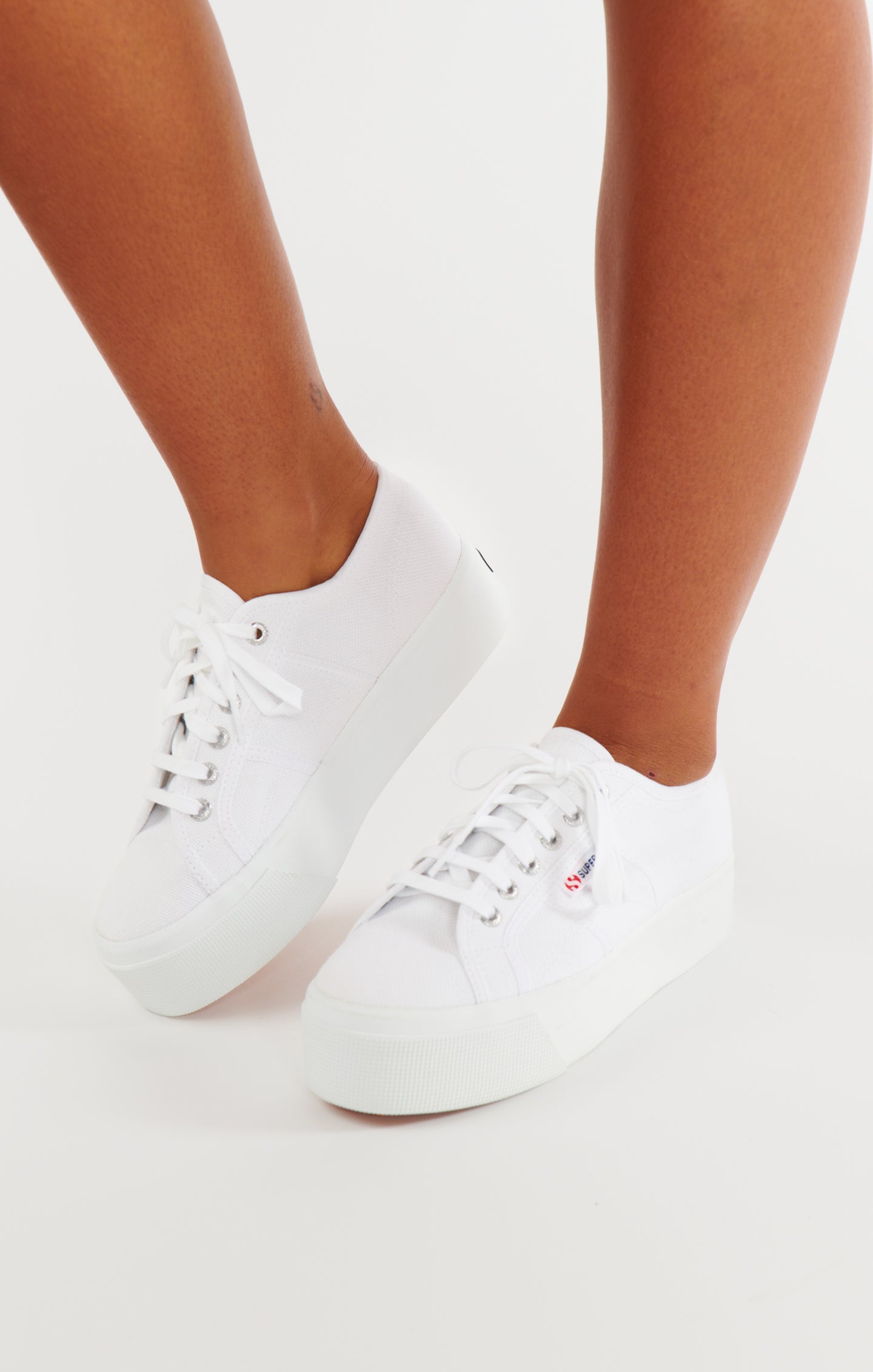 Superga 2790 Platform Sneakers ~ White