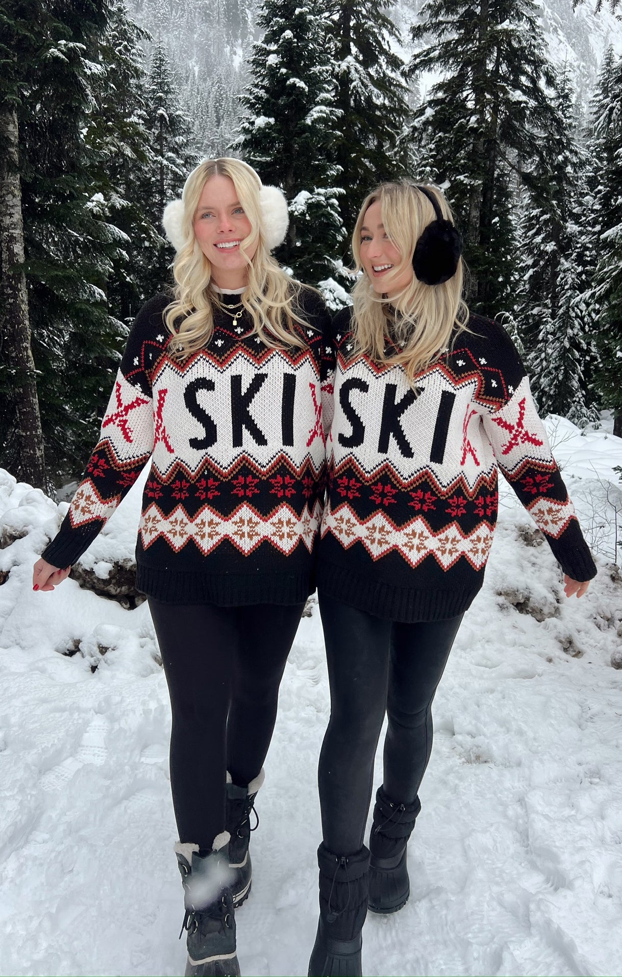 (取寄) ショウ ミー ユア ムームー レディース スキー イン セーター Show Me Your Mumu women Ski In Sweater Ski Knit Show Me Your Mumu Ski In Sweater in Ski Knit | REVOLVE
