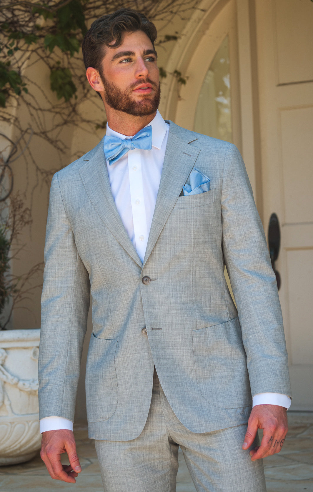 Josh Bow Tie Baby Blue OS