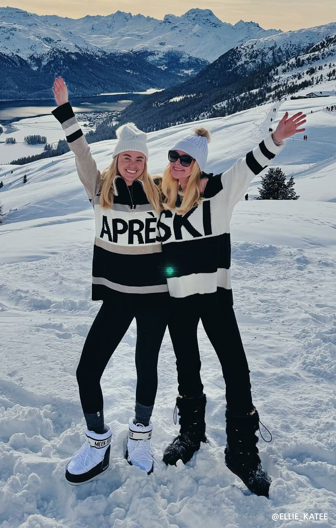 Ski in Sweater ~ Ski Knit Black – Show Me Your Mumu