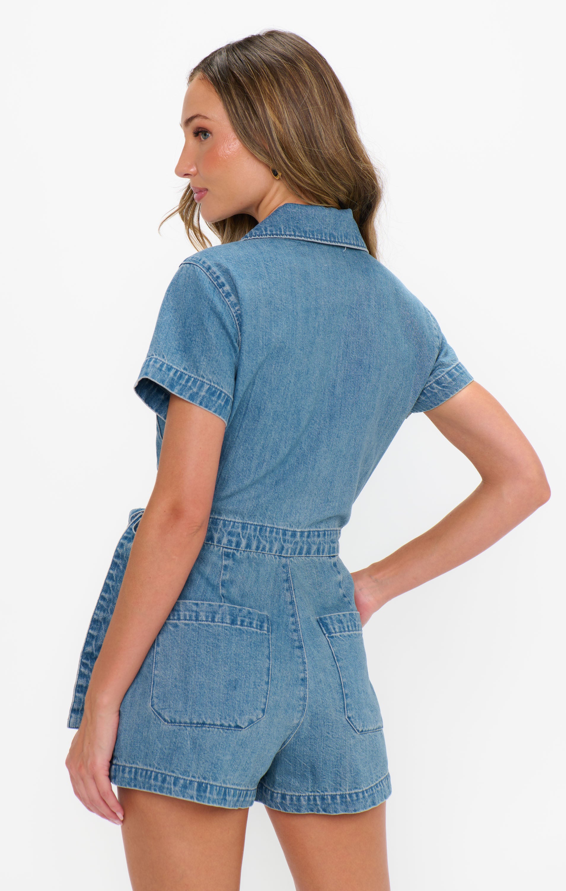 Stateside Romper ~ Hazy Blue – Show Me Your Mumu