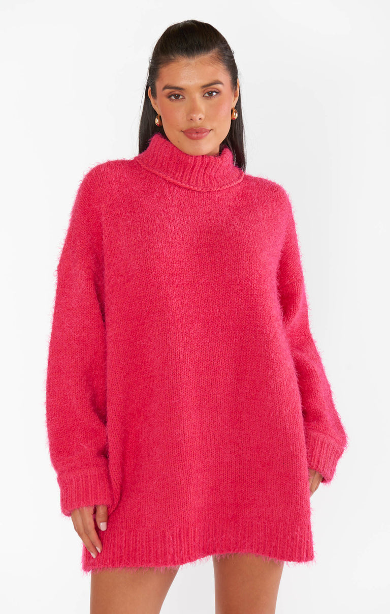 Timmy Tunic Sweater ~ Pink Rose Knit – Show Me Your Mumu