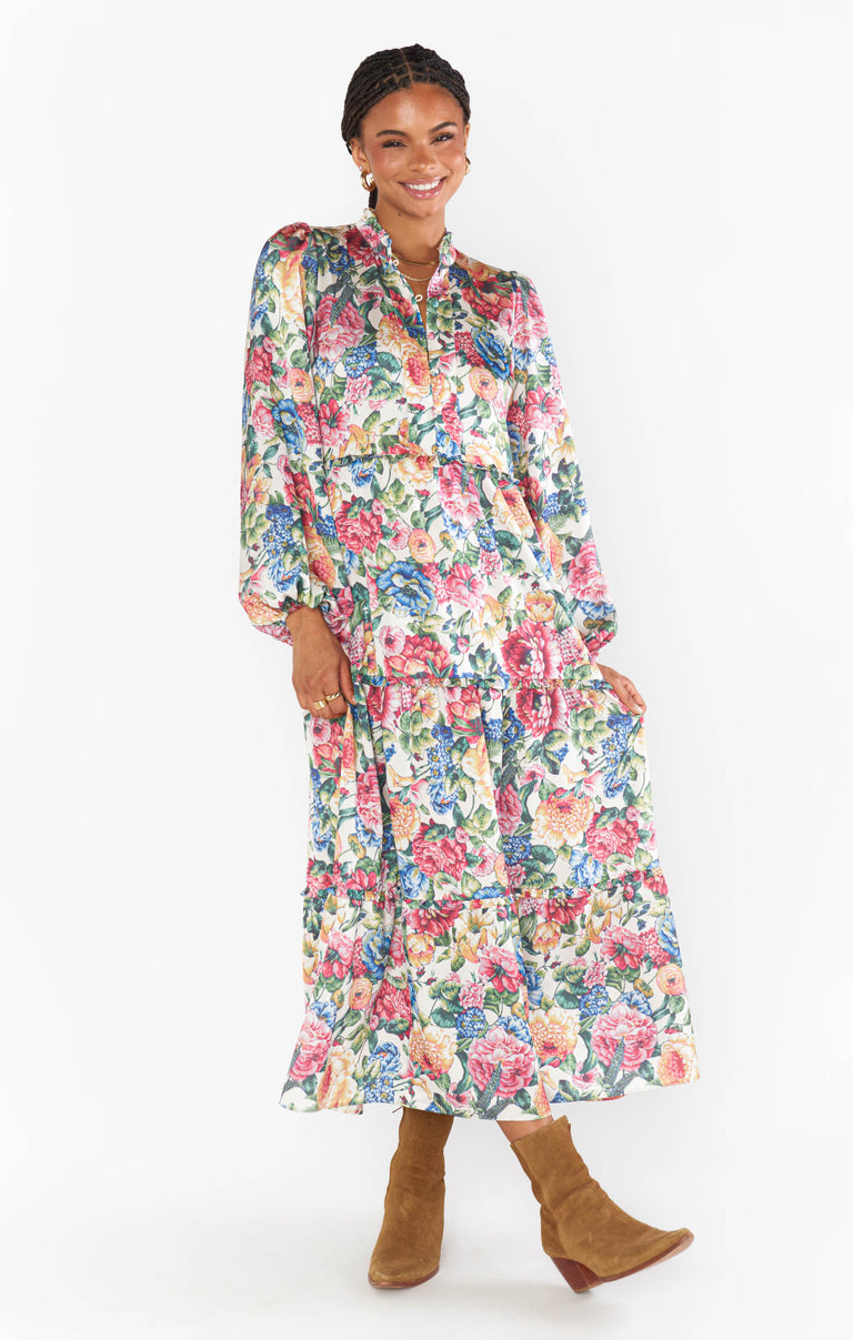 Loretta Maxi Dress ~ Dusty Meadows – Show Me Your Mumu