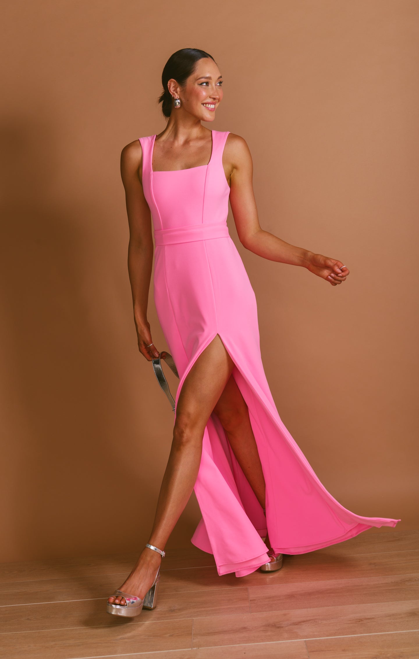 Paris Gown ~ Pink Stretch