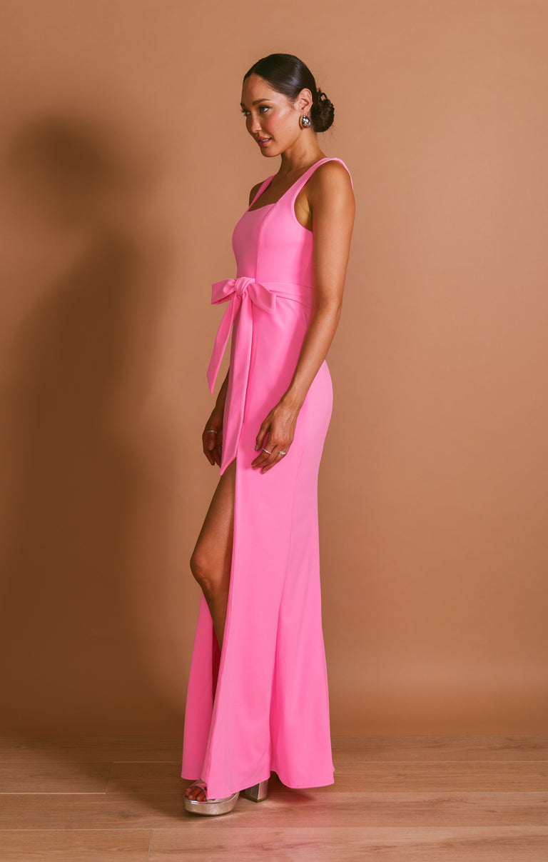 Paris Gown, in Pink Stretch | Show Me Your Mumu