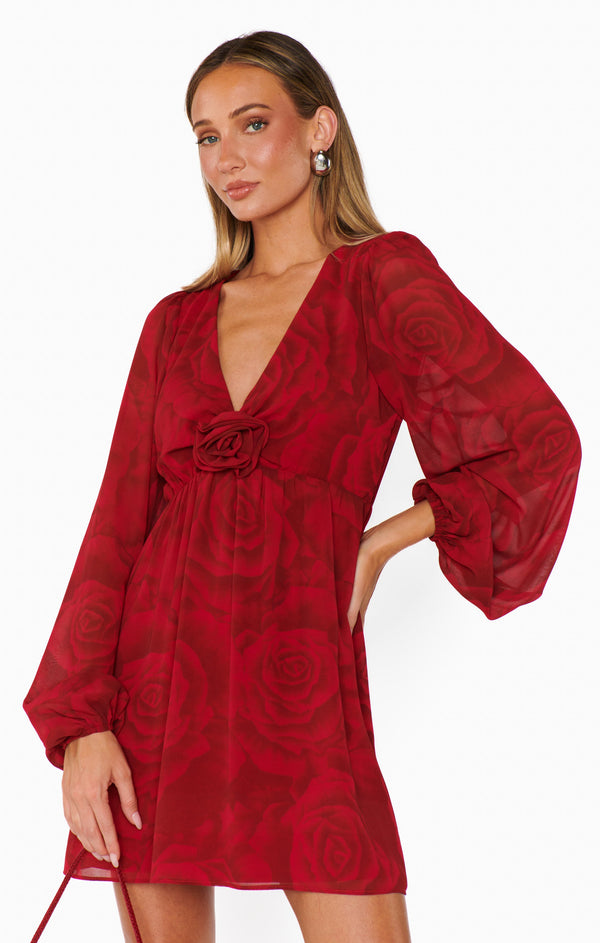 Rosetta Mini Dress ~ Dark Romance – Show Me Your Mumu Rosetta Mini Dress ~ Dark Romance – Show Me Your Mumu
