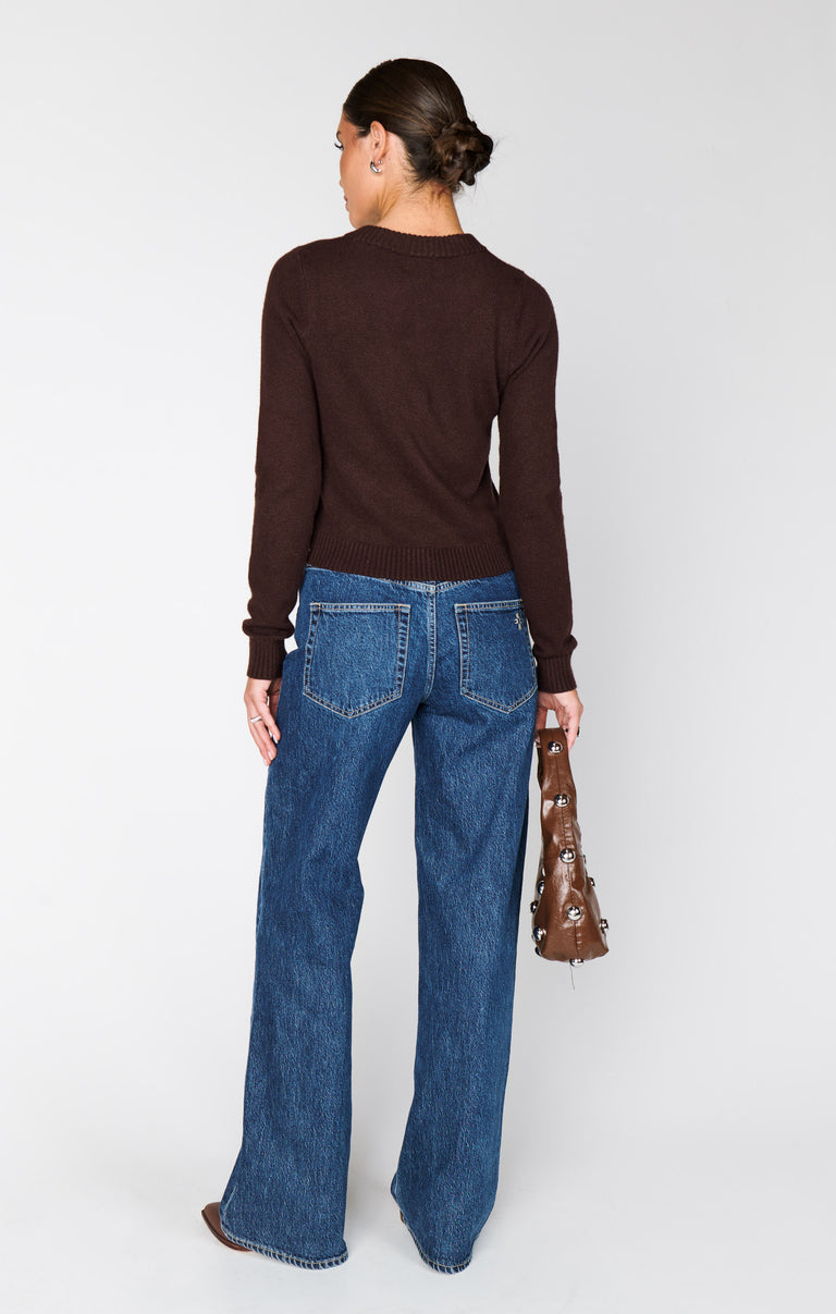 Tuck in Sweater ~ Mocha Knit