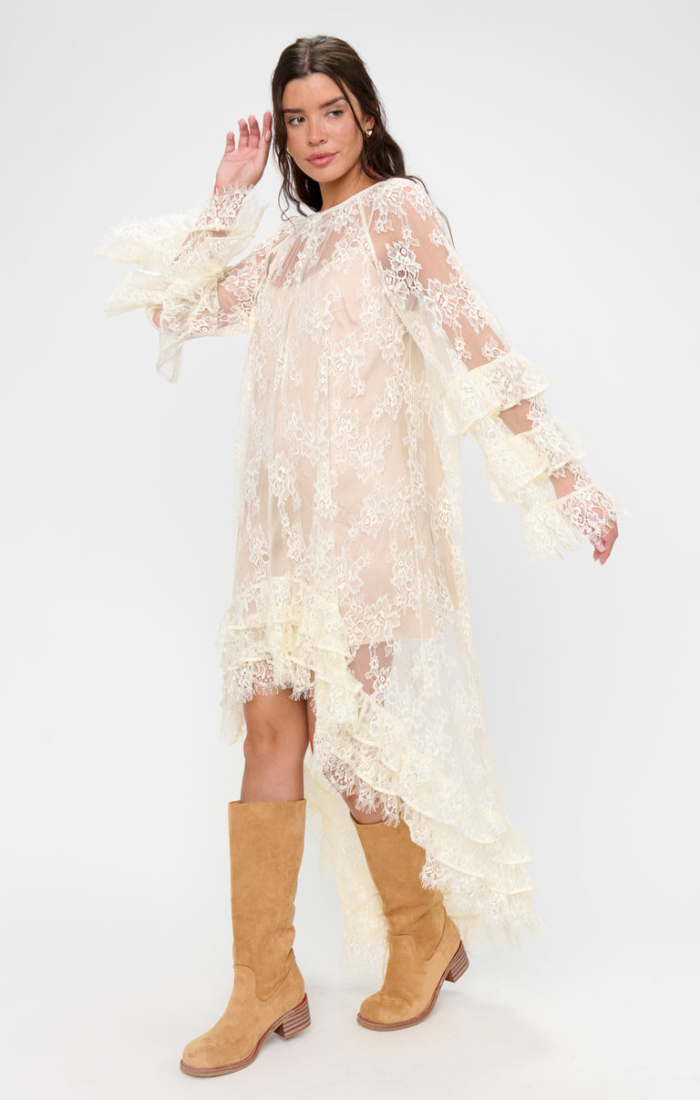 Show Me Your Mumu Joelle Maxi Dress - Dainty White Lace Show Me Your Mumu Joelle Maxi Dress - Dainty White Lace