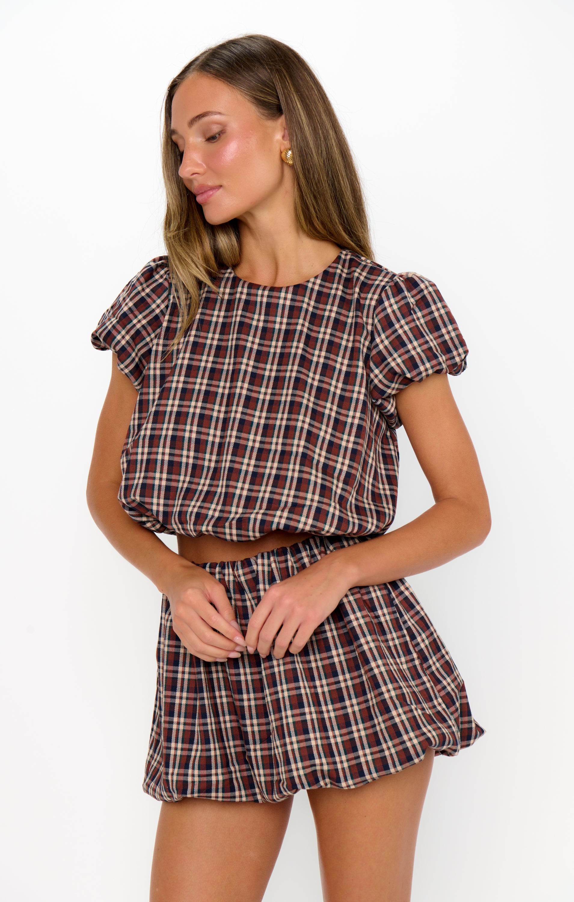 Highland Crop Top ~ Saddle Plaid – Show Me Your Mumu