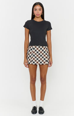 Gia Mini Skort ~ Spiced Plaid