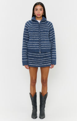 Walker Mini Skort ~ Dusk Stripe