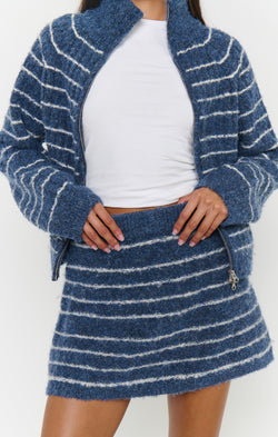 Walker Mini Skort ~ Dusk Stripe