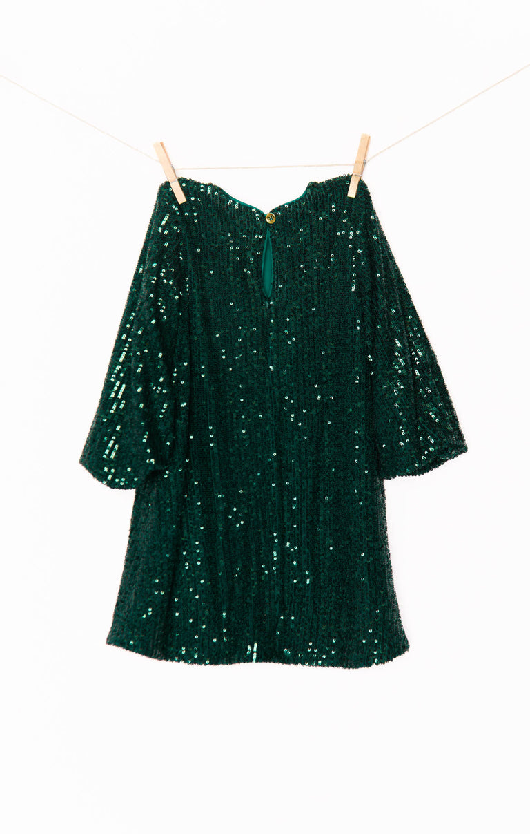 Once Upon A Time Dress ~ Emerald Sequins Show Me Your Mumu Once Upon A Time Dress ~ Emerald Sequins Show Me Your Mumu