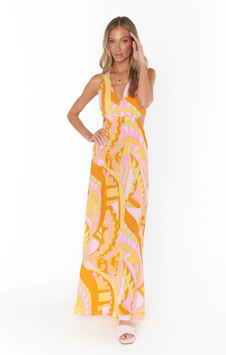 Marisol Maxi Dress ~ Caribbean Cocktail – Show Me Your Mumu