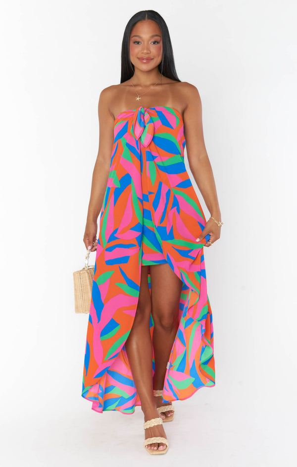 Ipanema Tie Dress ~ Island Punch – Show Me Your Mumu