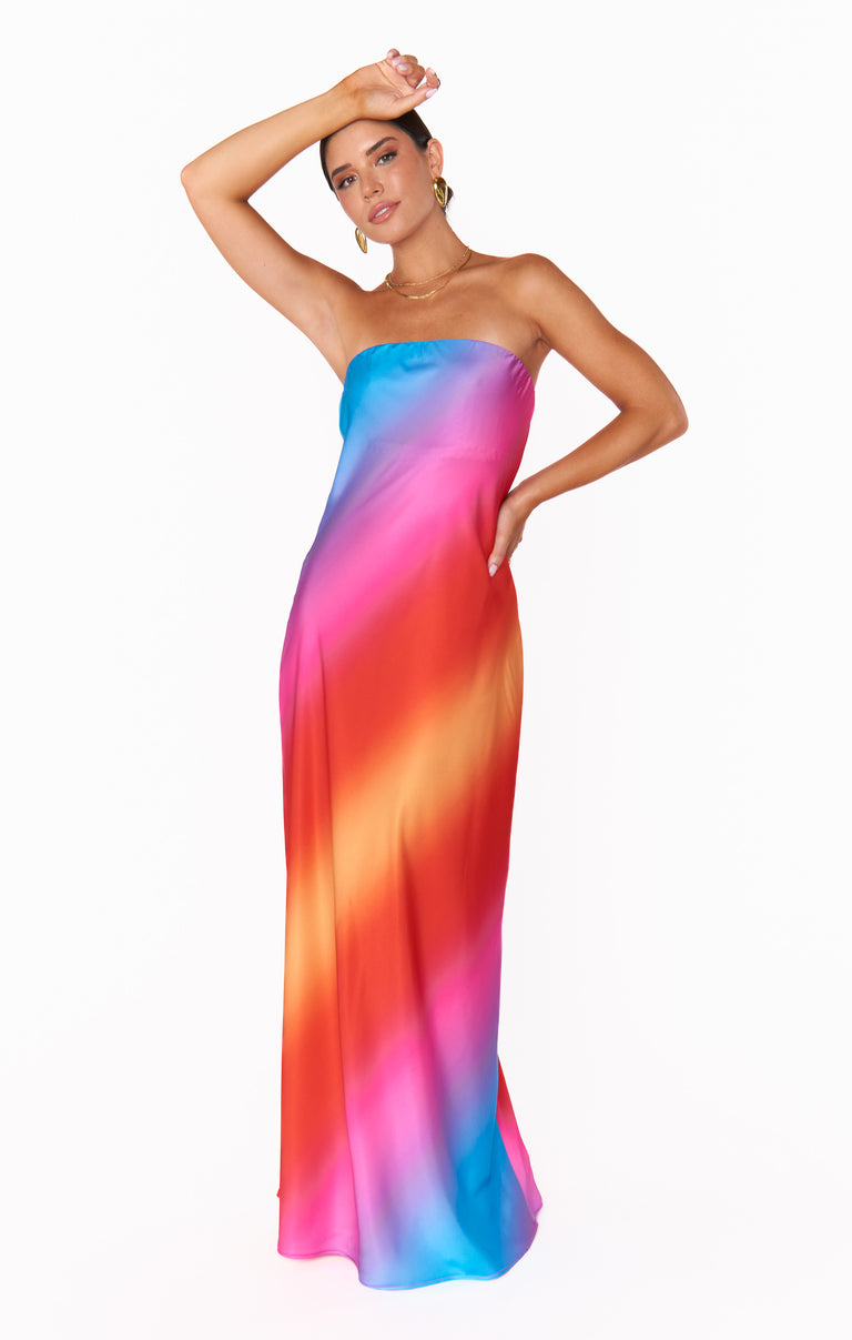 Taylor Tube Dress ~ Sunset Ombre  Show Me Your Mumu