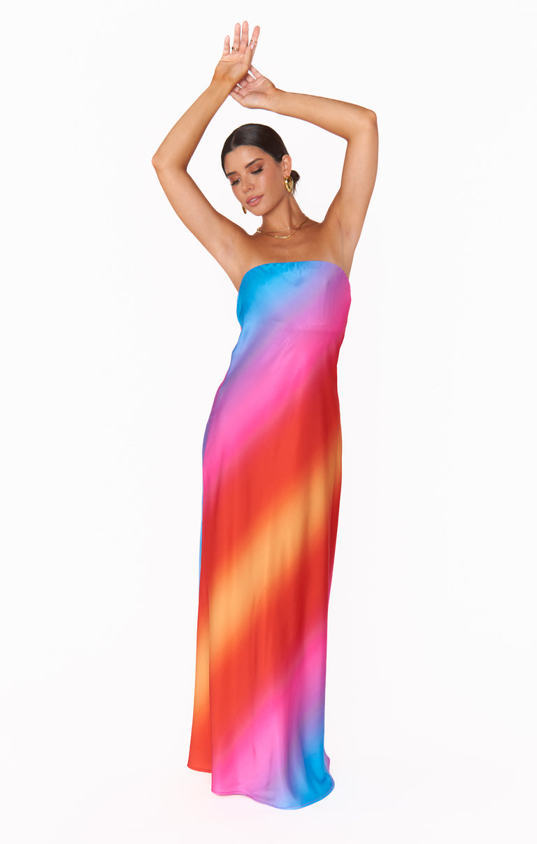 Taylor Tube Dress ~ Sunset Ombre – Show Me Your Mumu