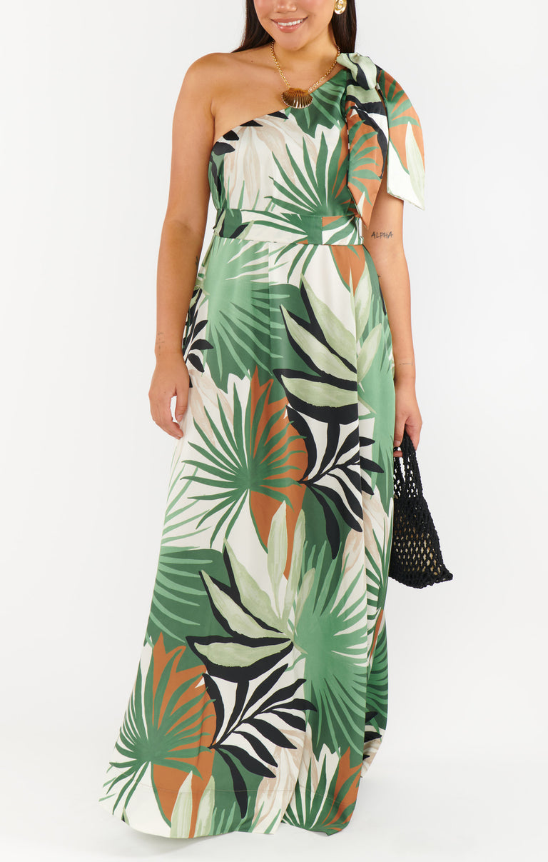 chinese dress ladies Jackie Maxi Dress ~ Caribbean Palms – Show Me Your Mumu