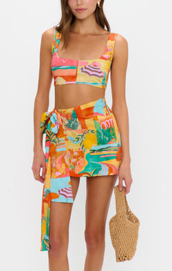 Iva Bow Skirt ~ Postcards From Italia