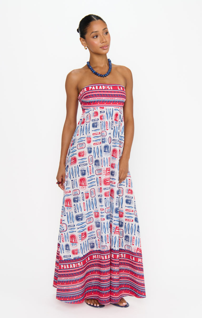 Show Me Your Mumu Day Out Maxi Dress in Red
