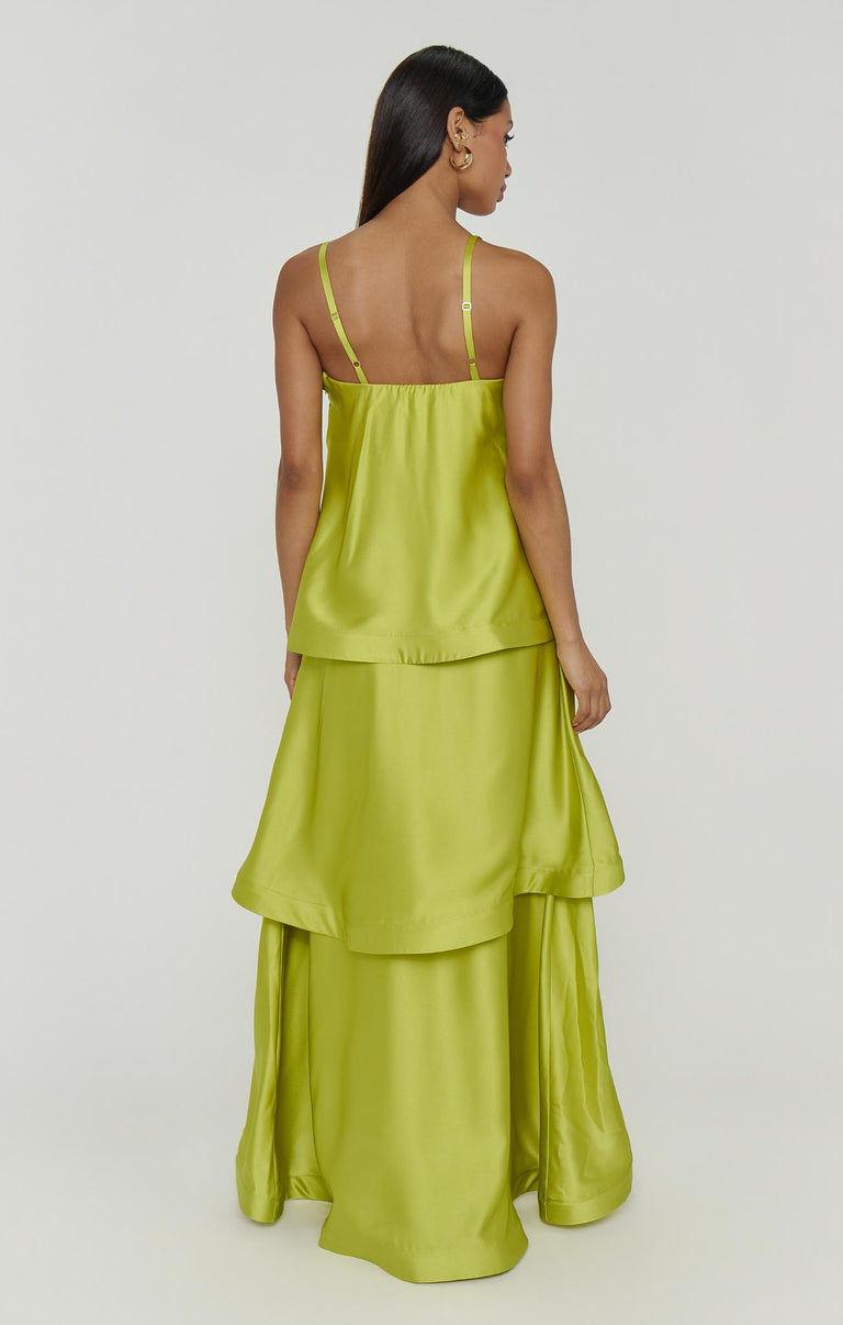 lulus olive green maxi dress Haven Dress Soleil / S