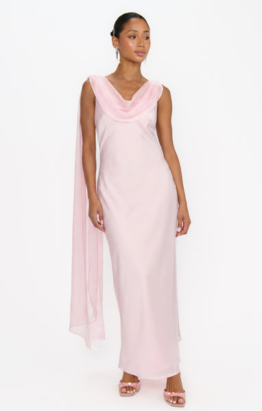 Show Me Your Mumu Maya Midi Dress in Pink