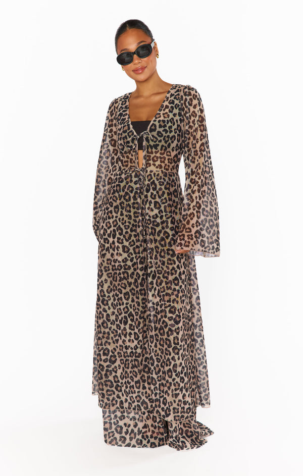 Jet Setter Robe ~ Cheetah Mesh – Show Me Your Mumu