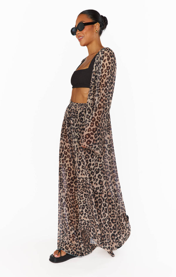 Jet Setter Robe ~ Cheetah Mesh – Show Me Your Mumu