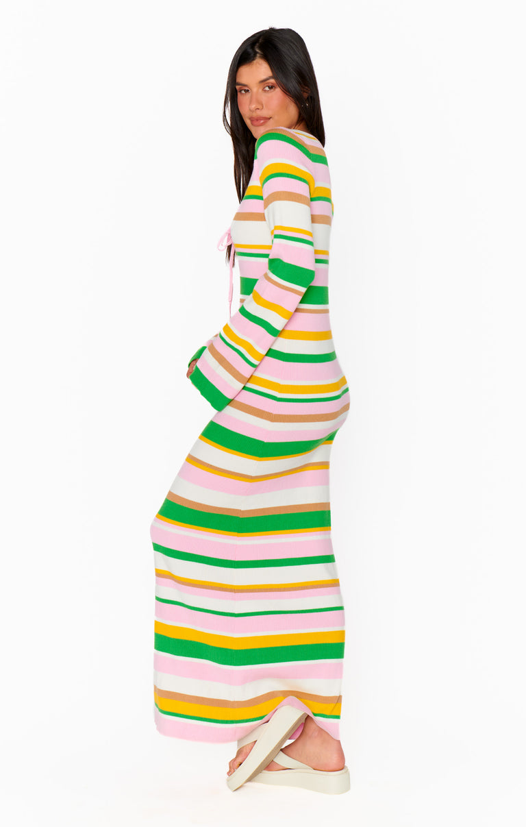 Vacay Maxi Dress ~ Multi Rib Knit – Show Me Your Mumu