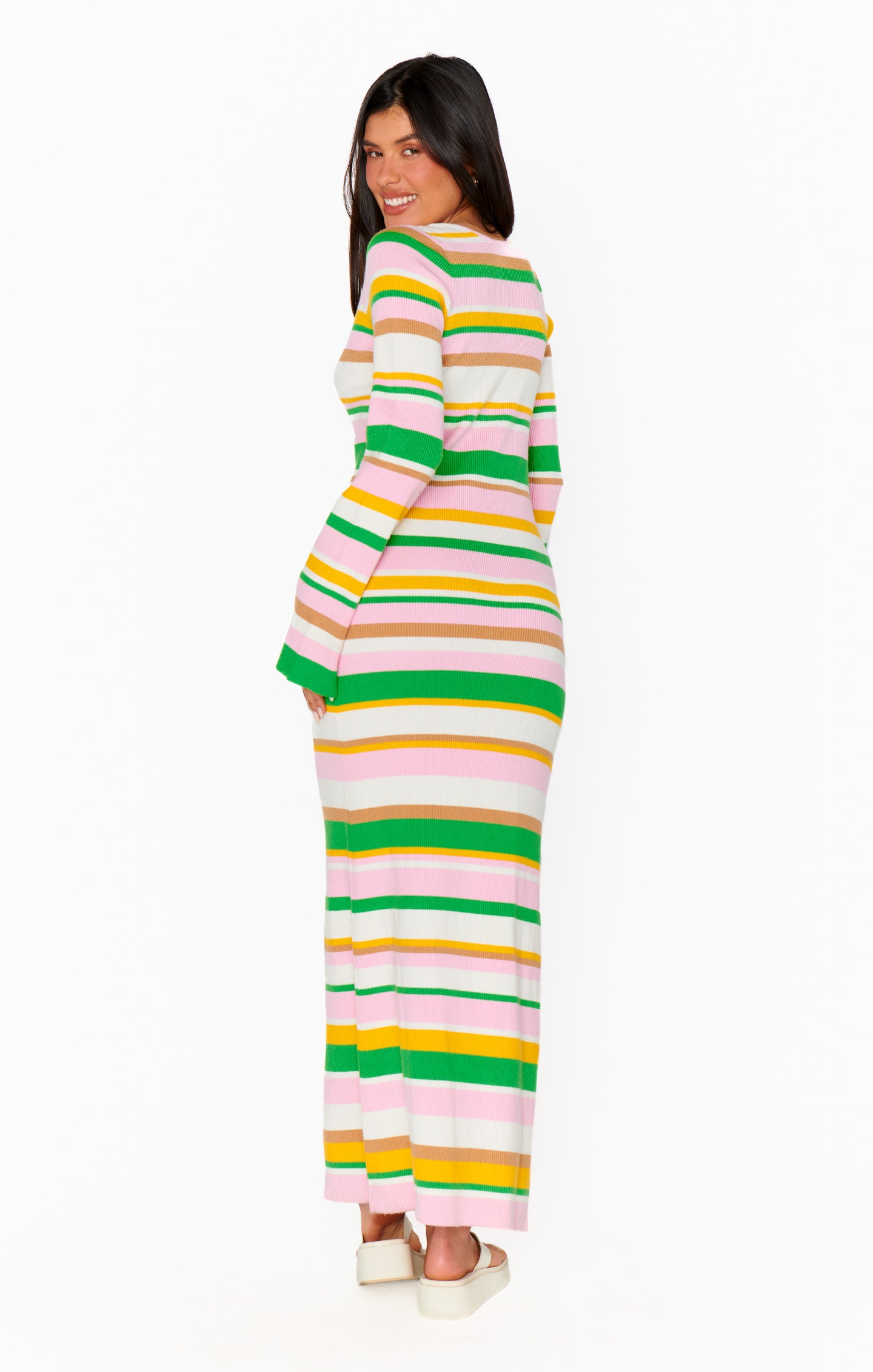 Vacay Maxi Dress ~ Multi Rib Knit – Show Me Your Mumu