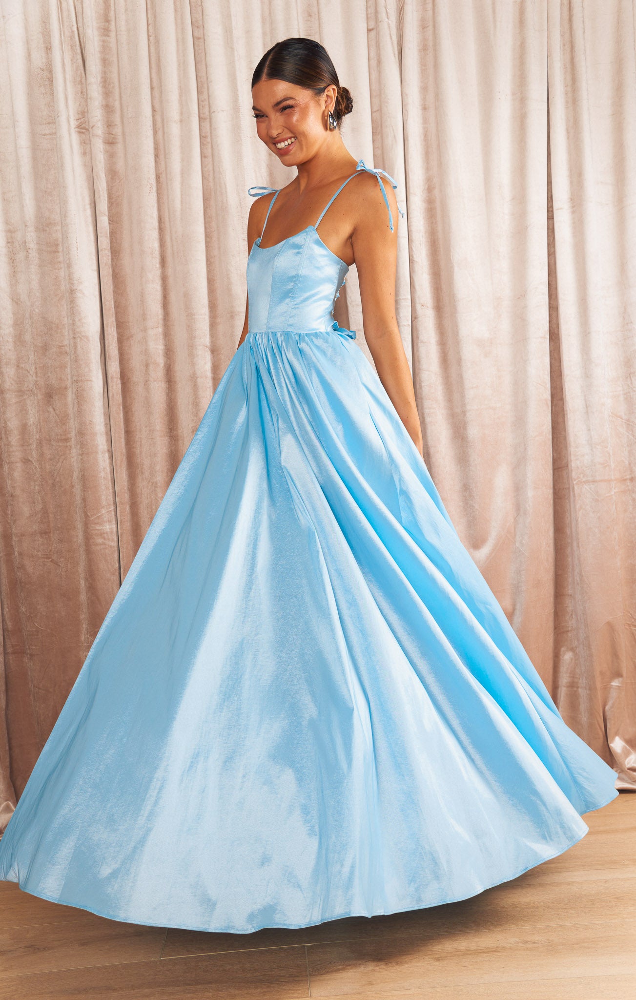 Sky blue maxi dress Clearance