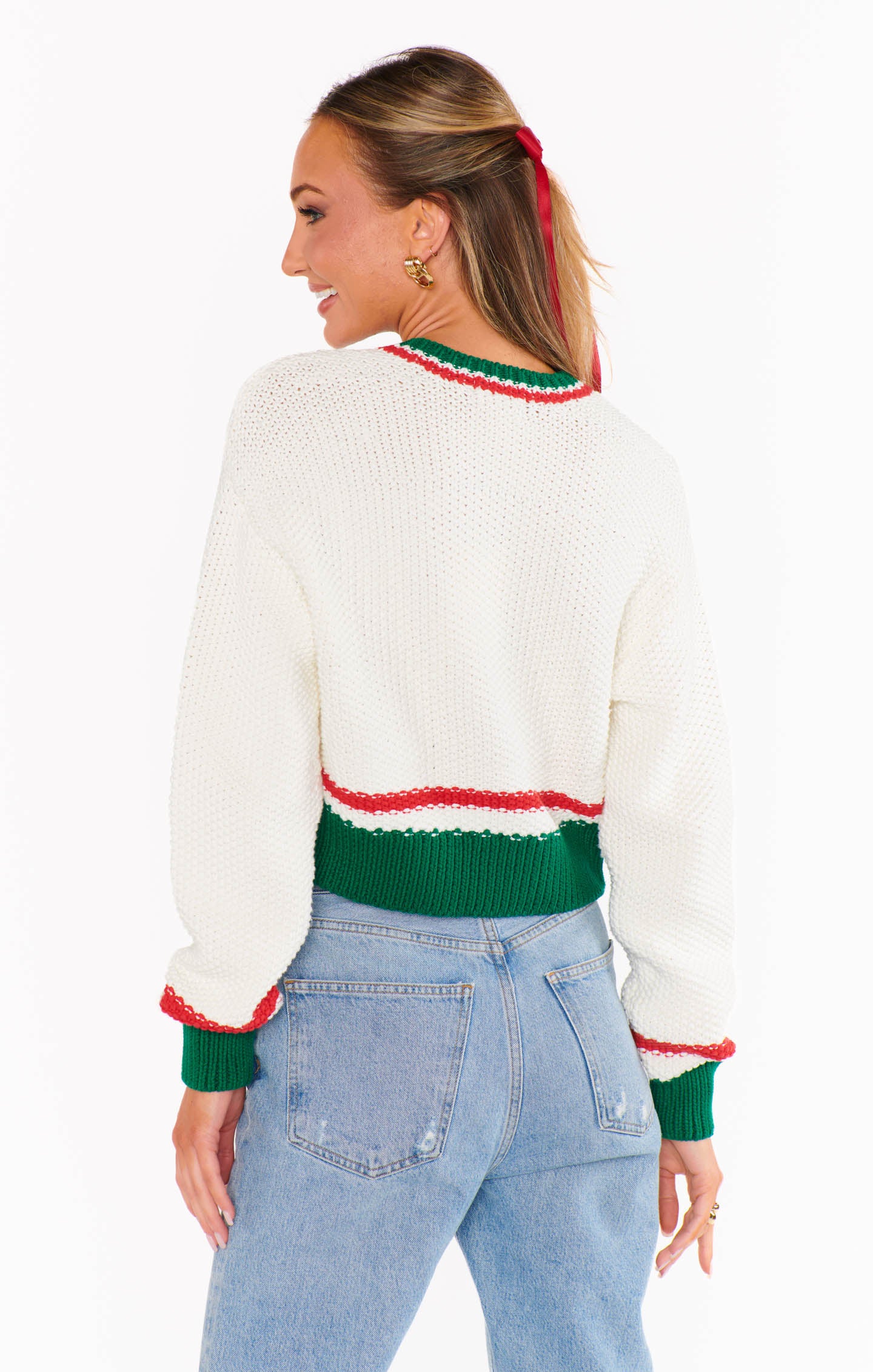 (取寄) ショウ ミー ユア ムームー レディース サミット セーター Show Me Your Mumu women Summit Sweater Send Me Roses Knit Summit Sweater ~ Send Me Roses Knit – Show Me Your Mumu