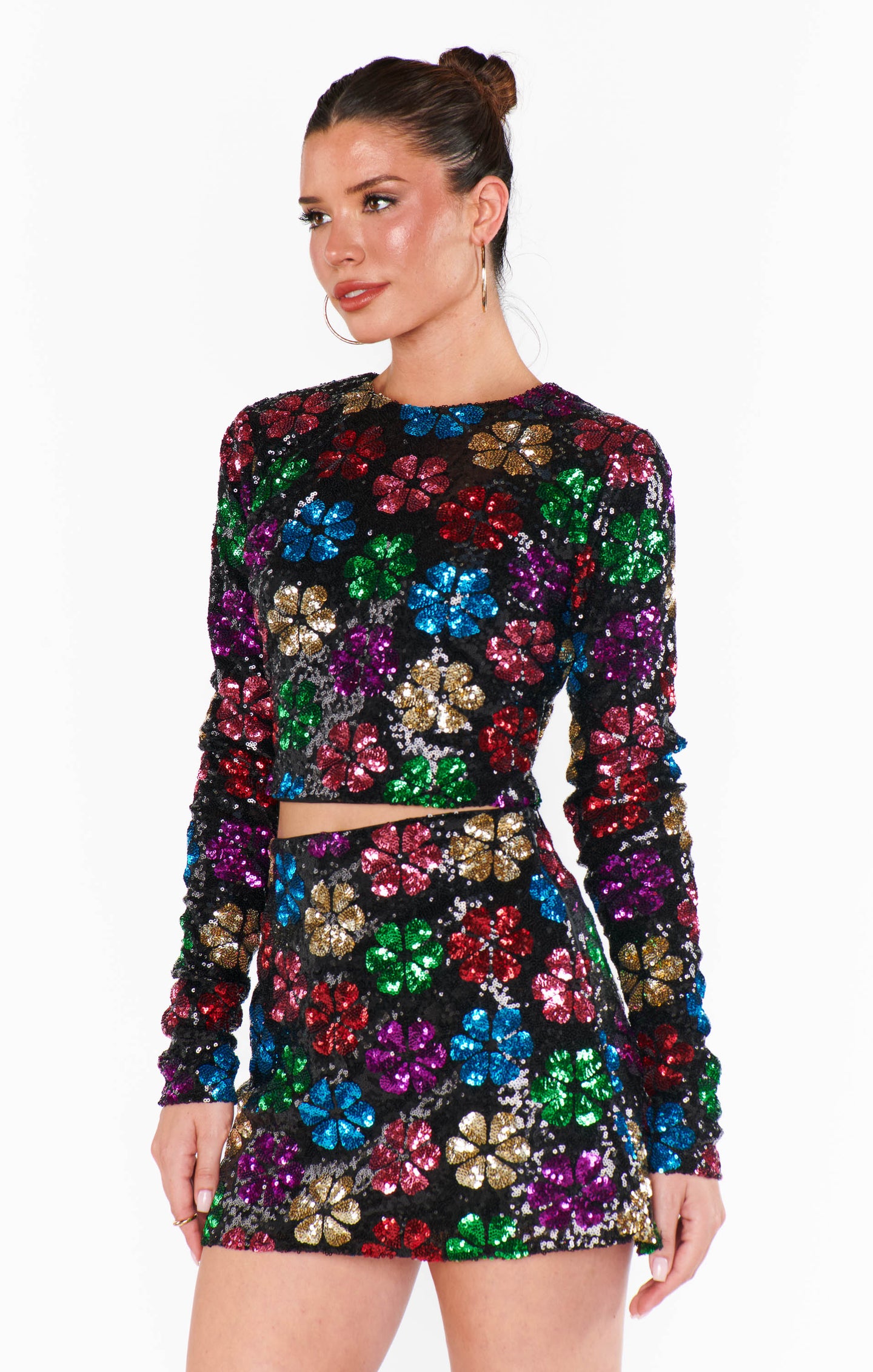 Last Call Top ~ Flower Pop Multi Sequins – Show Me Your Mumu