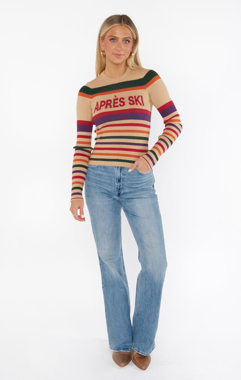 Slopes Sweater ~ Apres Ski Stripe – Show Me Your Mumu