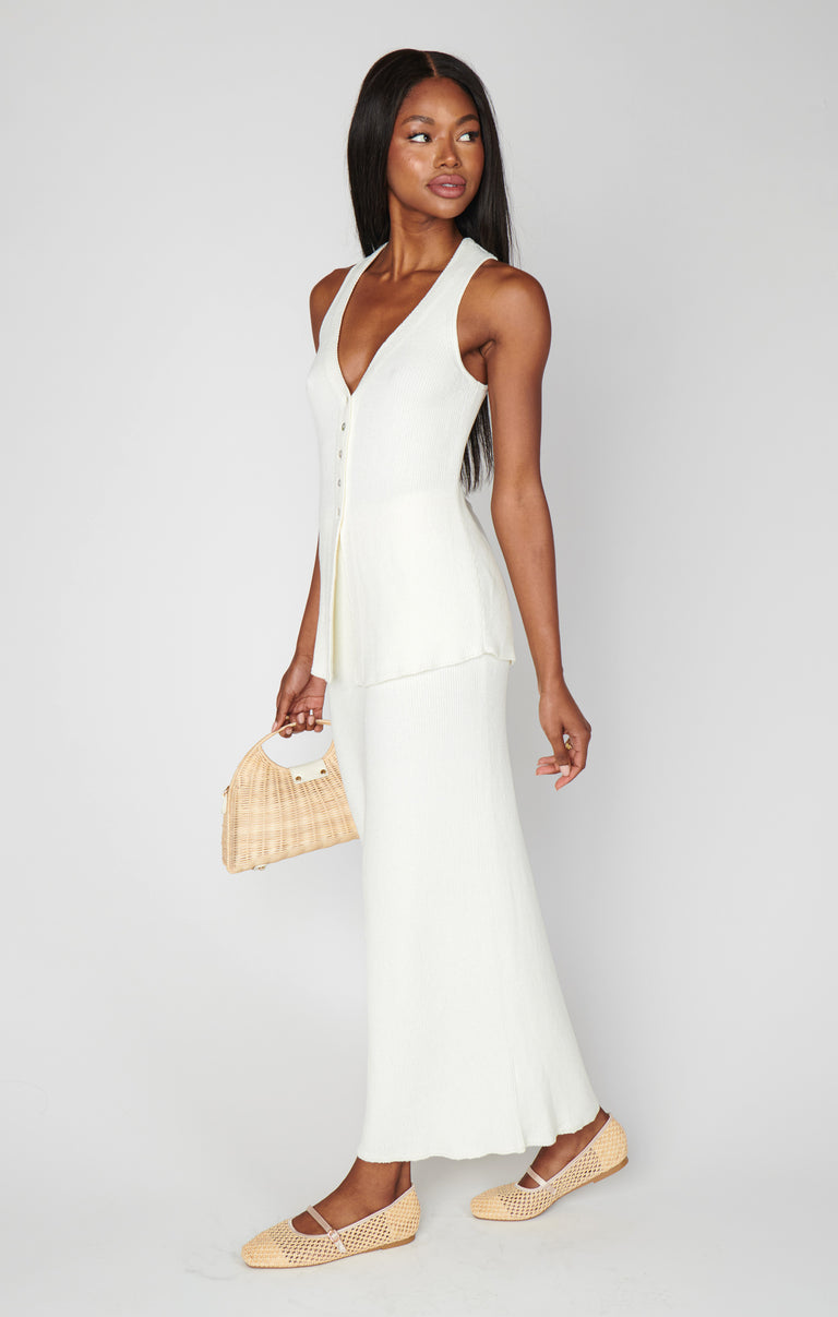 Josie Skirt ~ Ecru Knit – Show Me Your Mumu