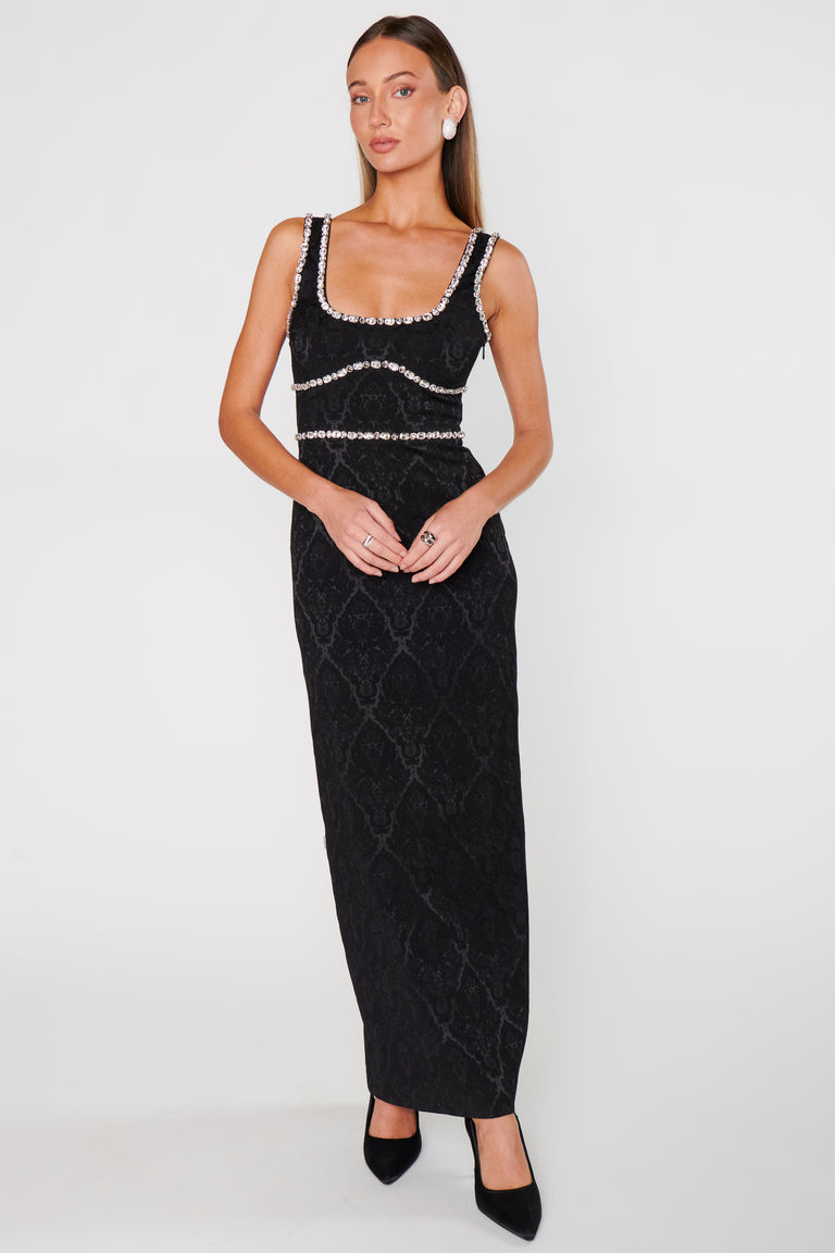 gina maxi dress Gina Maxi Dress - Blue