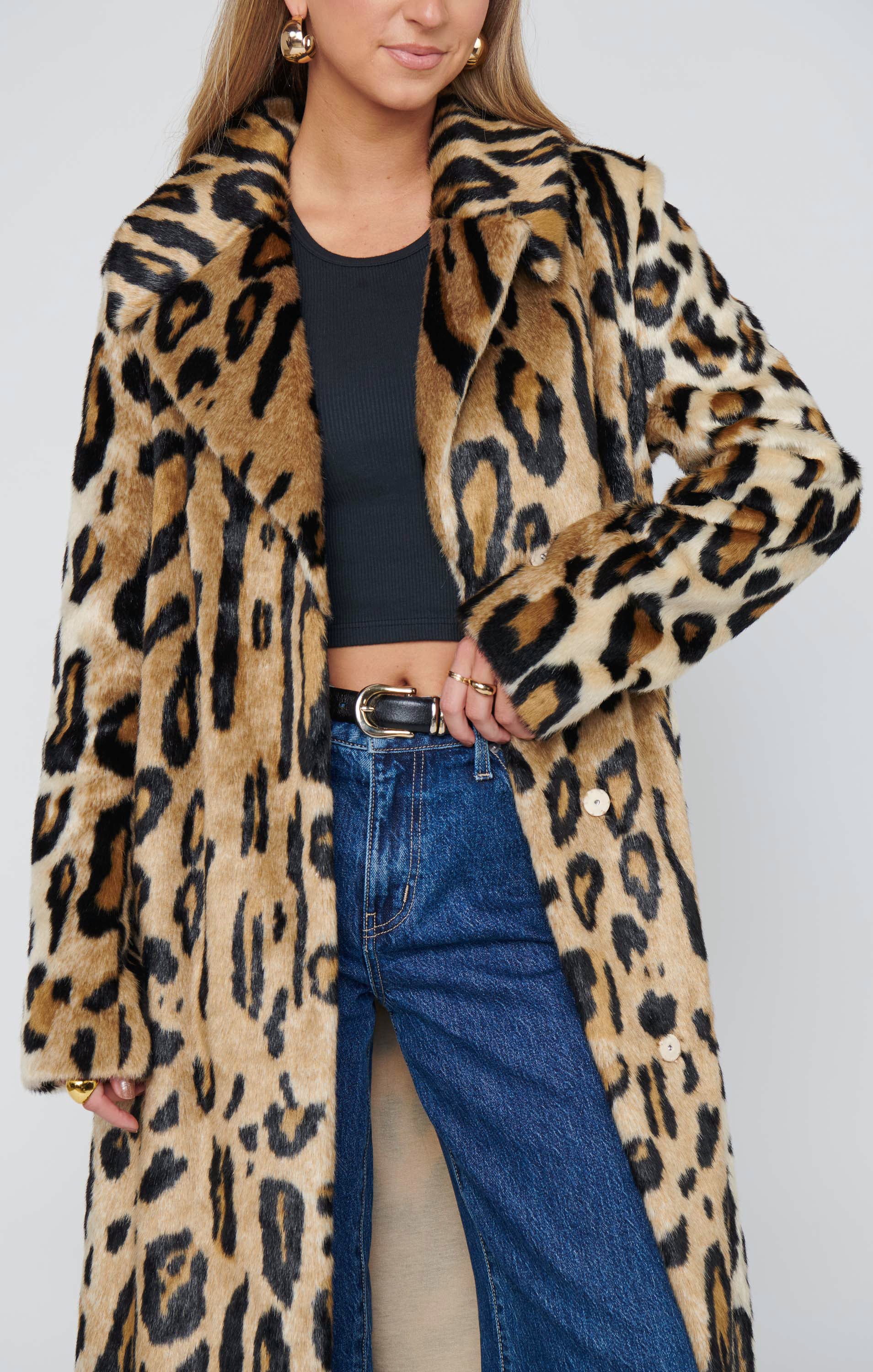 Miss Cindy Overcoat ~ Feline Faux Fur – Show Me Your Mumu