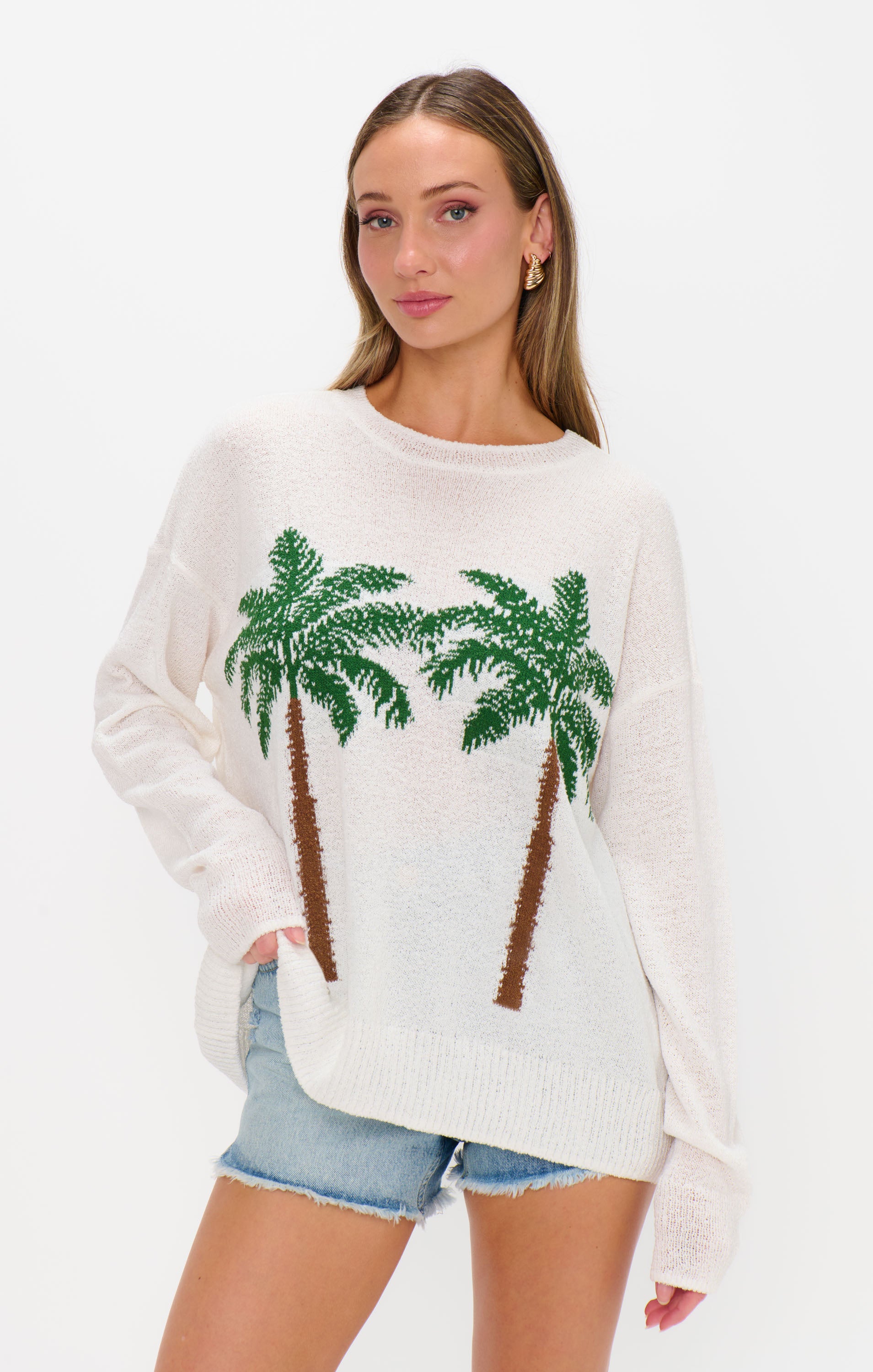 トップス born x raised venice palmtrees sweater Born x Raised Fall '16 Lookbook