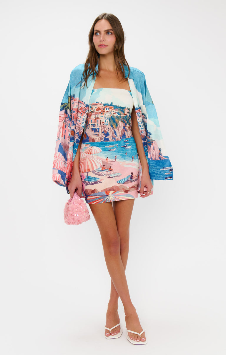 PTO Mini Dress ~ Oasis Beach Club – Show Me Your Mumu