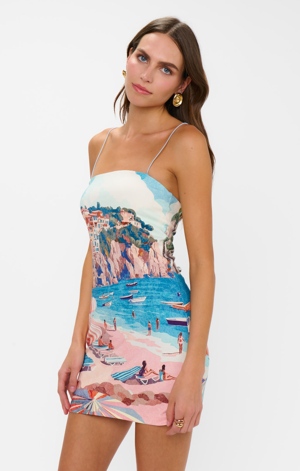 PTO Mini Dress ~ Oasis Beach Club – Show Me Your Mumu