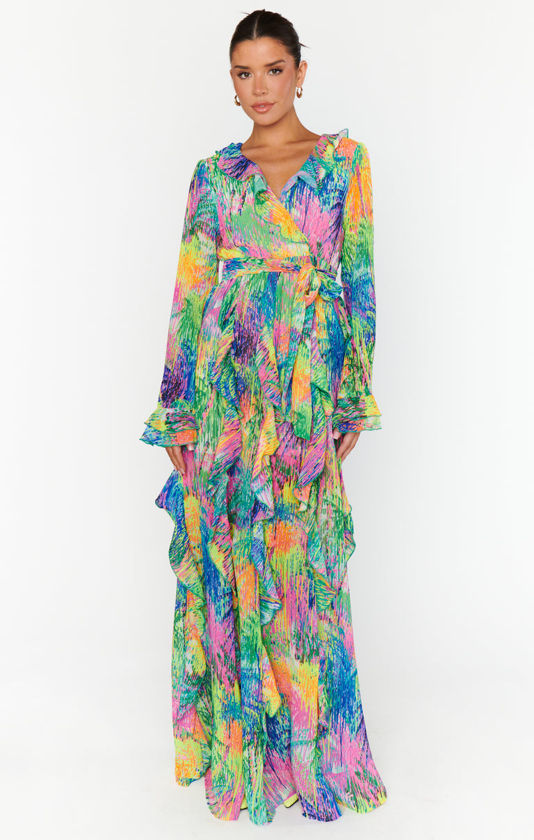 butter yellow silk maxi dress OW Collection x REVOLVE Cornelia Maxi Dress in Yellow