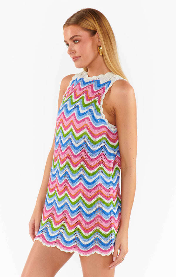 Sweeney Coverup ~ Wavy Stripe Crochet – Show Me Your Mumu