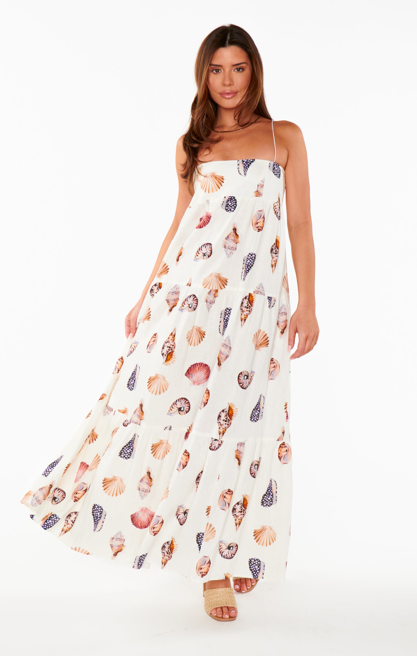 Long Weekend Maxi Dress ~ Shell Linen – Show Me Your Mumu