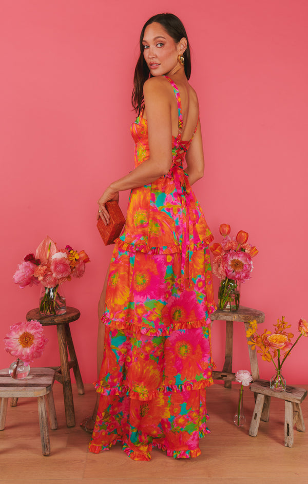 Lady Corset Dress, in Miss Malibu | Show Me Your Mumu