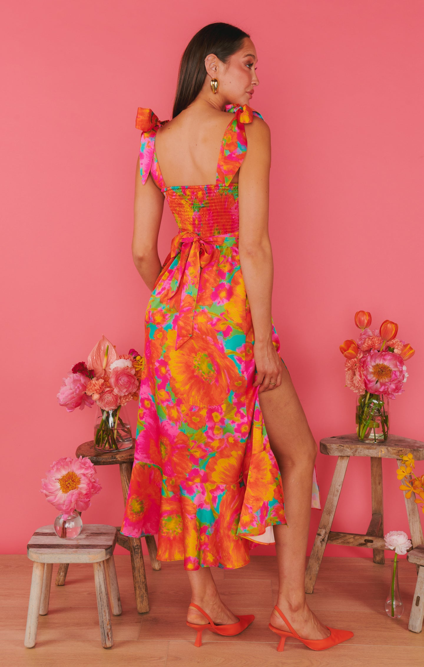 Garden Midi Dress, in Miss Malibu | Show Me Your Mumu