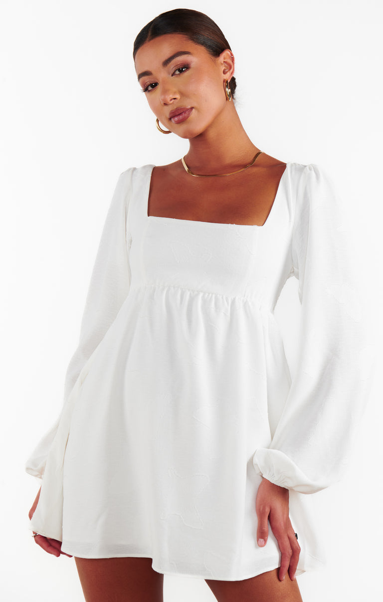 Marianna Mini Dress ~ White Clip Butterfly Show Me Your Mumu Marianna Mini Dress ~ White Clip Butterfly Show Me Your Mumu